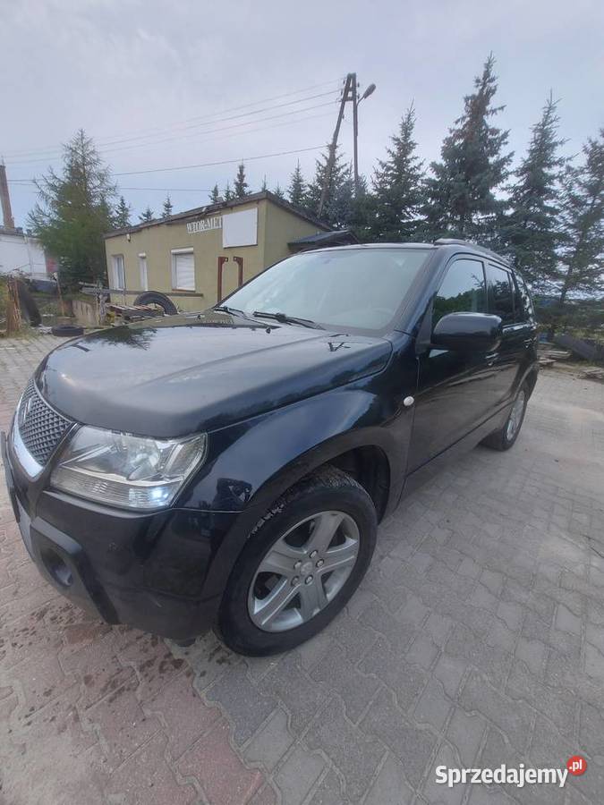 Suzuki Grand Vitara 20 20062007 LPG 4x4 I welurowa tapicerka Kruklanki