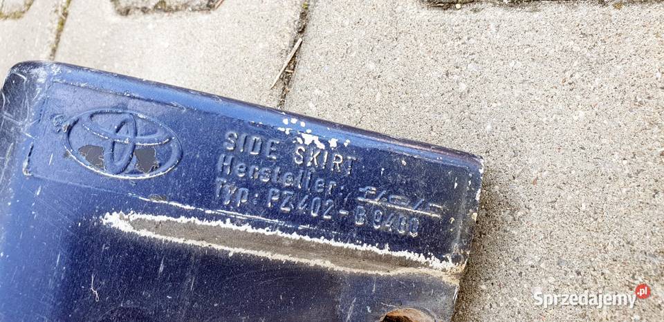 Toyota Yaris 1 mk1 I nakładki na progi progowe Kutno