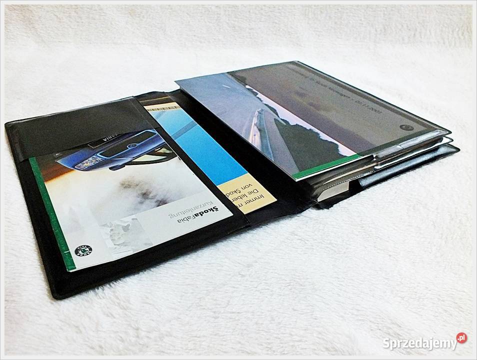 Skoda Fabia Książka serwisowa Dokumenty Żary