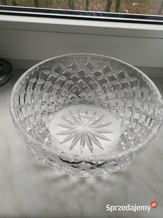 Miska kryształowa prl Choszczno
