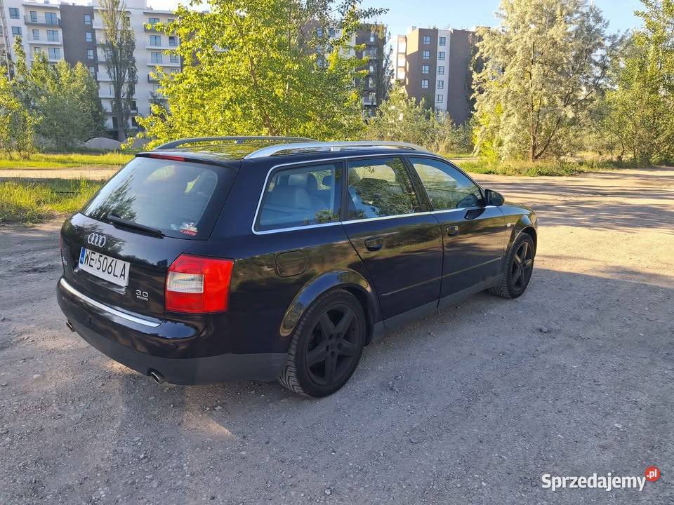 Audi A4 B6 30 quattro tiptronic lpg 2001 benzyna+LPG