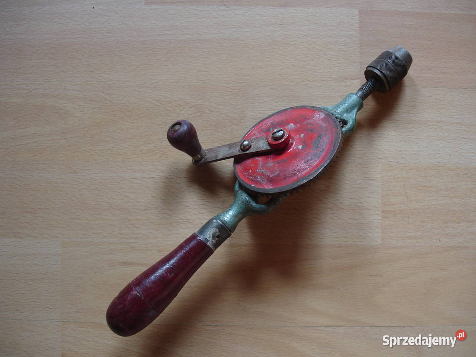 Stara wiertarka ręczna Zielona Góra