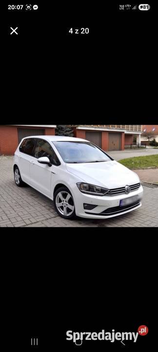 Volkswagen Golf Sportsvan 2015r 20 tdi 150 Golub-Dobrzyń