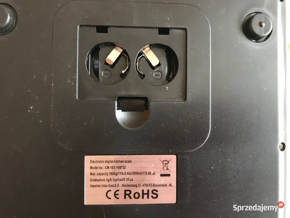 Waga kuchenna elektroniczna podwieszana marki Zbąszynek