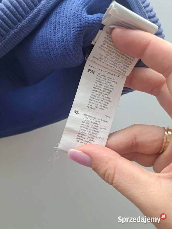 Prążkowany top bandeau Sinsay S Trąbki Wielkie sprzedam