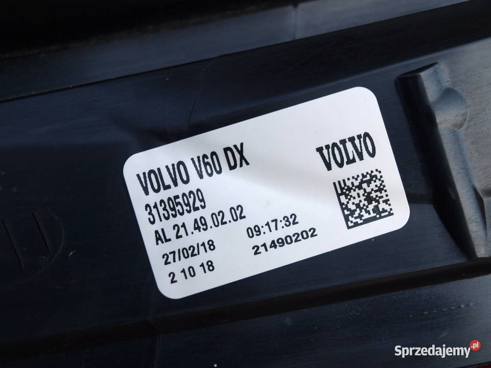 Volvo V60 lampa prawa tył Led 2013 2018r europa Kalisz
