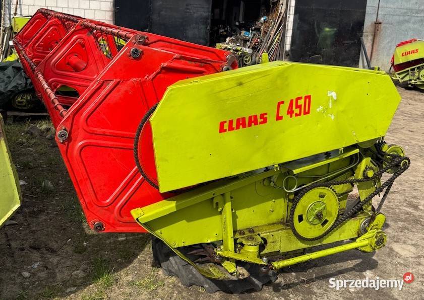 Heder 45m cięcia z wózkiem kombajn claas Do kombajnów lubelskie Zahajki