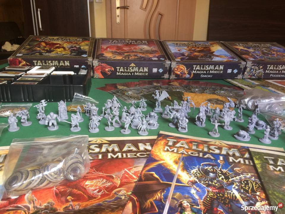 Gra Planszowa Magia i Miecz Talisman plus 6 pomorskie Gdynia