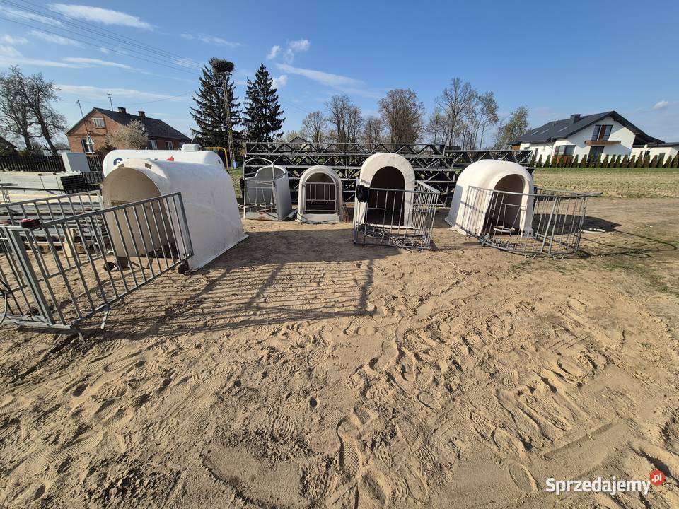 Iglo cieląt budki cieląt Krzewica