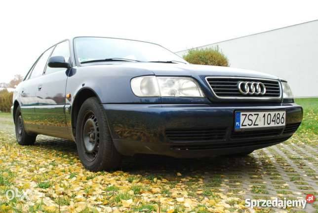 AUDI A6 C4 Sline KLASYK 18 125 1996 r jasne światła przeciwmgłowe Szczecinek