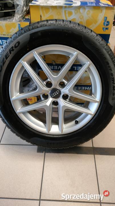 Koła zimowe alufelgi opony 22555R17 Audi VW seat Kraków