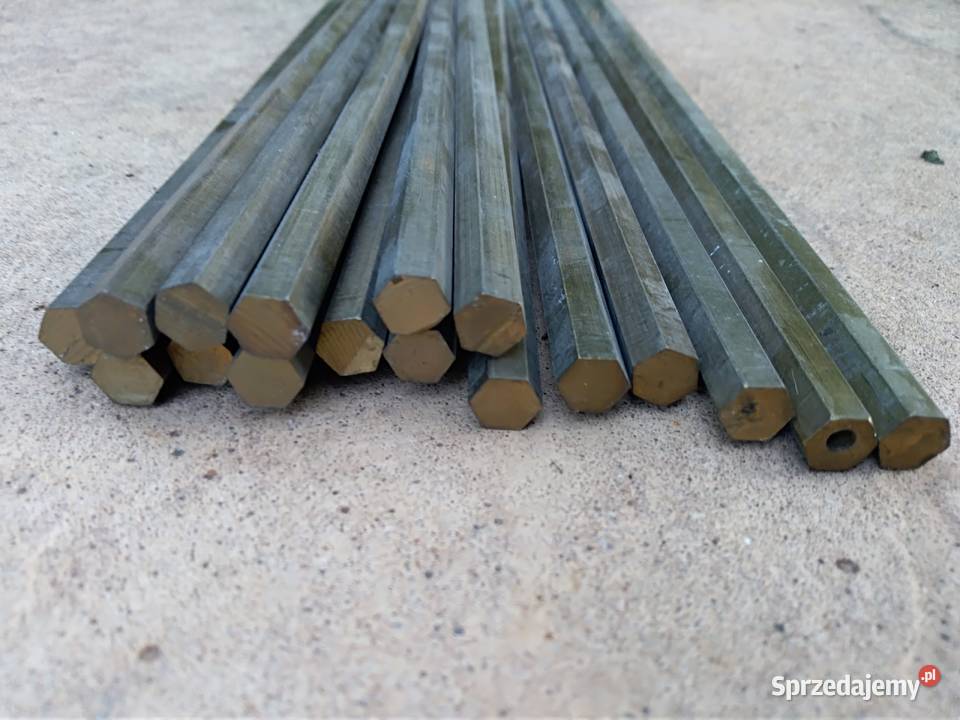 Pręt mosiężny sześciokątny 8 mm Katowice sprzedam