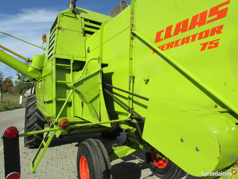 Kombajn zbożowy CLAAS MERCATOR 75 z Austrii Miechów