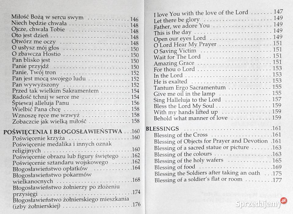 Polsko angielski modlitewnik żołnierza T Płoski Chełm