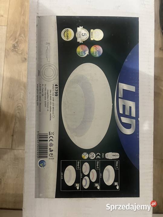 Lampa Led zmieniająca kolory Piaseczno