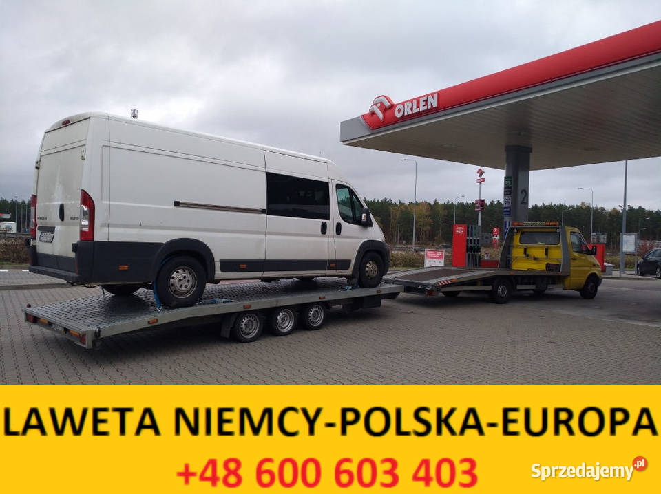 Laweta Niemcy Polska Pomoc drogowa Niemcy