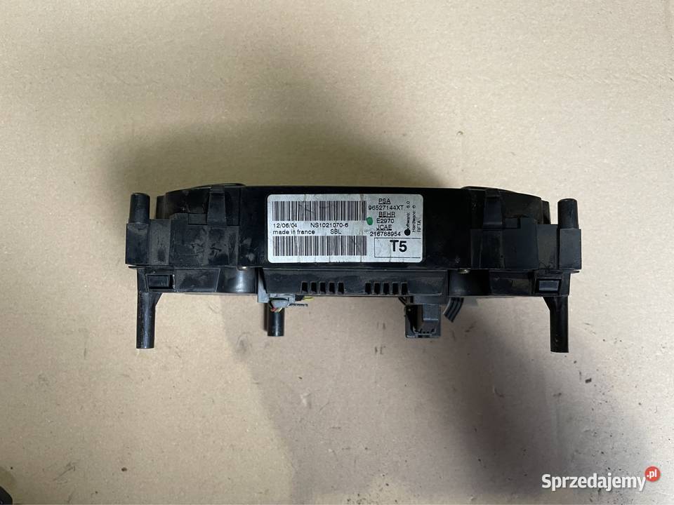 96527144XT panel nawiewu klimatyzacji Peugeot Szczecin sprzedam