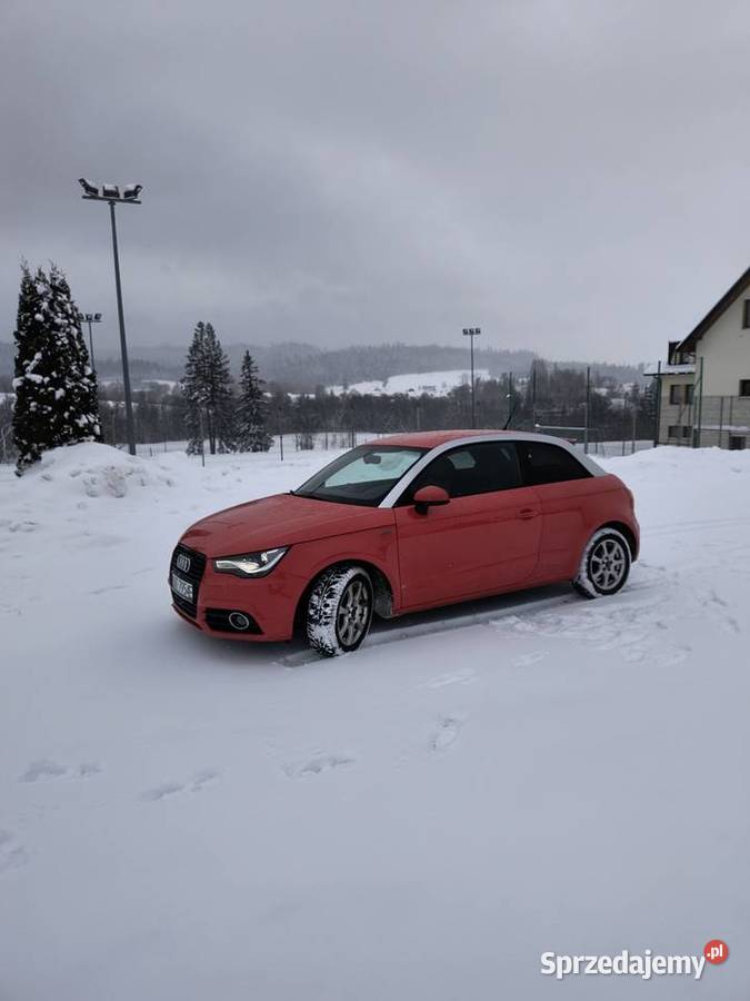 Audi A1 14 TFSI Czerwone skóry Nagłośnienie 1390cm3 Orawka sprzedam