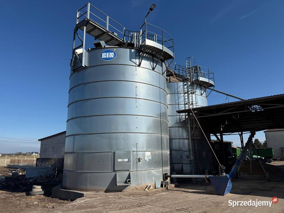 Silosy zbożowe i suszarnie zbożowe