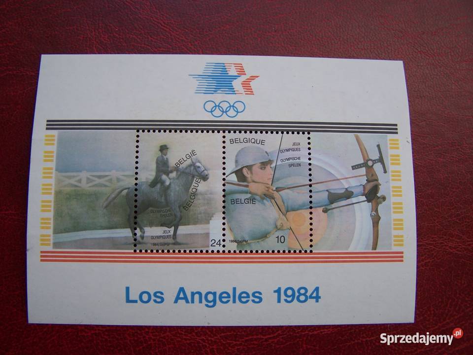 Belgia 1984 MNH Mi 217172 Sport Olimpiada Los