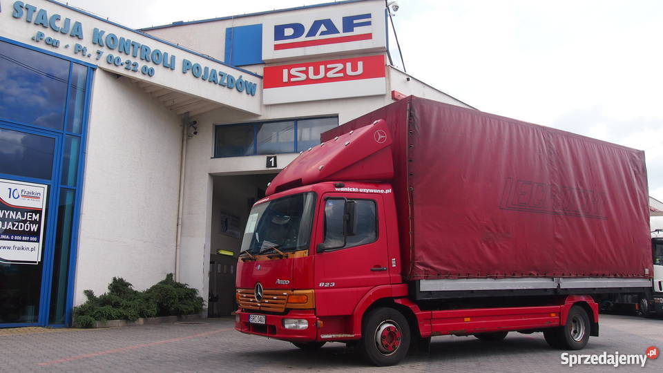 MERCEDES BENZ ATEGO 818 PLANDEKA Mogilany sprzedam