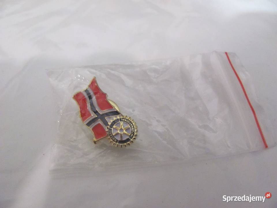Rotary international przypinka Norwegia NORWEY Zamość