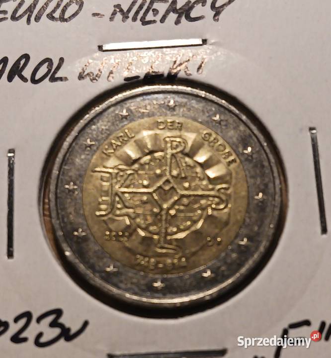 2 Euro Niemcy Karol Wielki 2023 r men F Konin