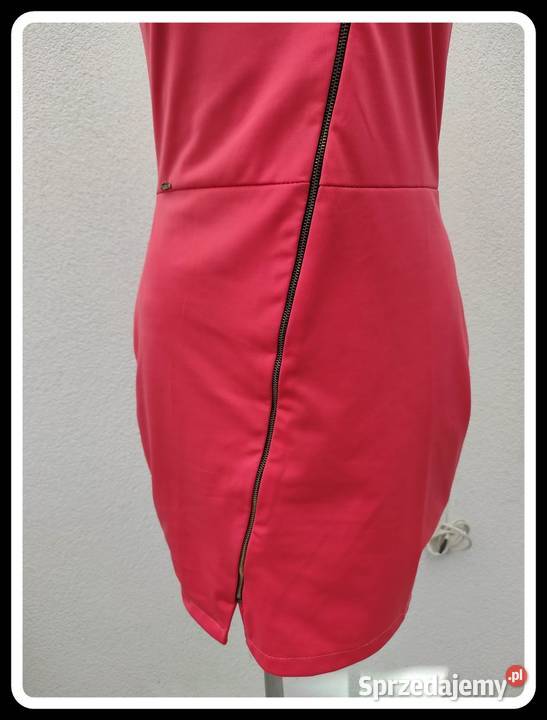 Sukienka koralowa rozpinana na całej długości 38 Płock sprzedam