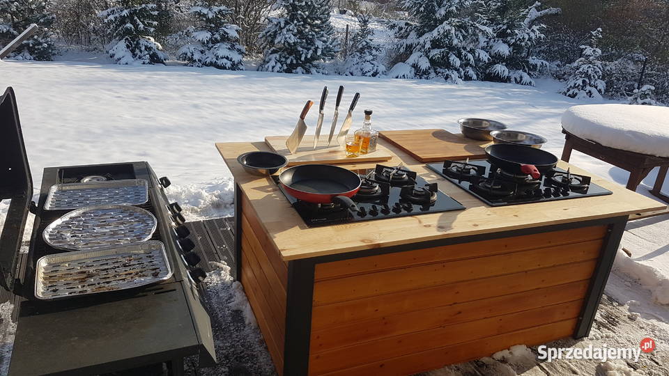 Wyspa kuchenna gastronomic kuchnia polowa płyta 120cm Pozostałe Wrocław