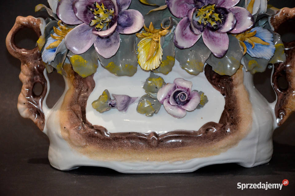 Porcelana ROCERAM aranżacja kwiatowa VIS duża Środa Wielkopolska