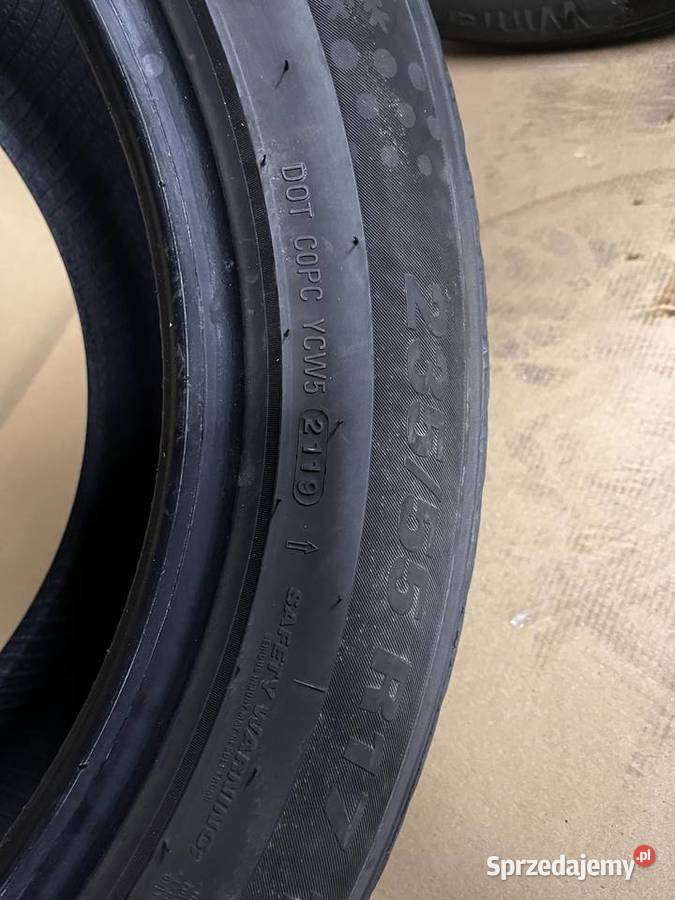 2x Opona zima 23555R17 103V XL KUMHO WINTERCRAFT Gostyń sprzedam