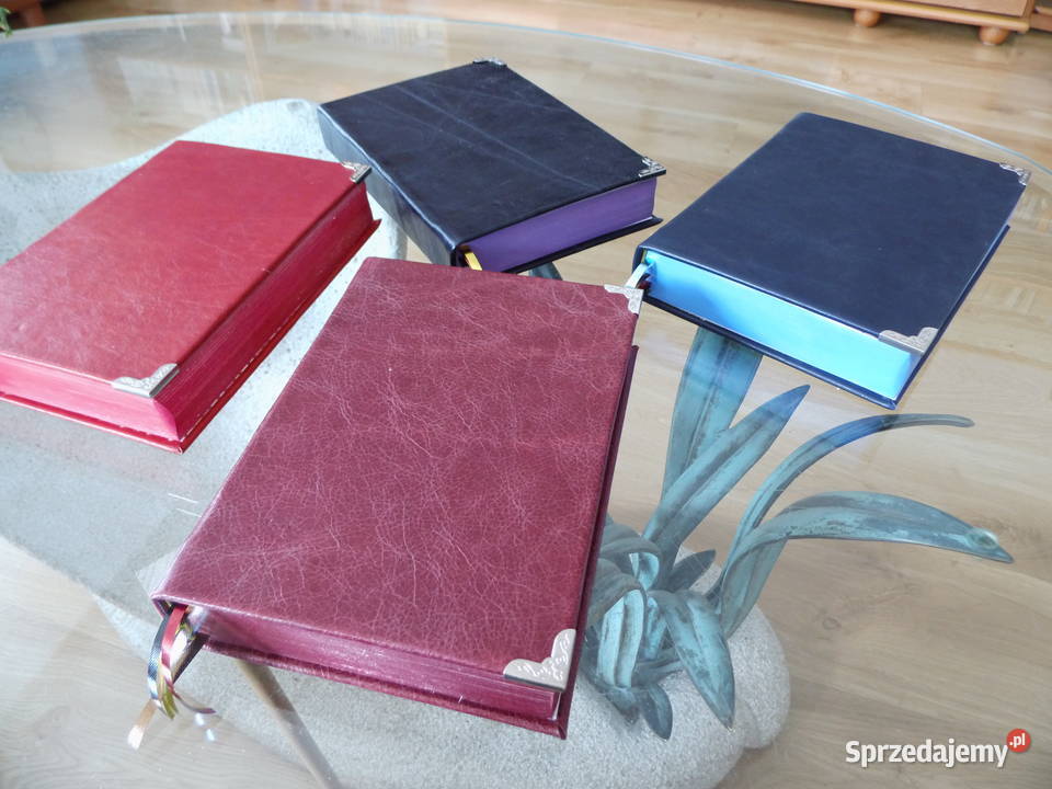 Oprawa skórzana Biblia Nowa Prezent Radzewice sprzedam