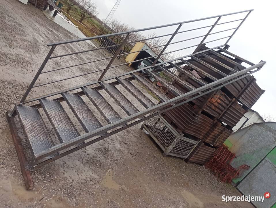 Schody metalowe wejście na wysokość 3m Pozostałe Elżbieta