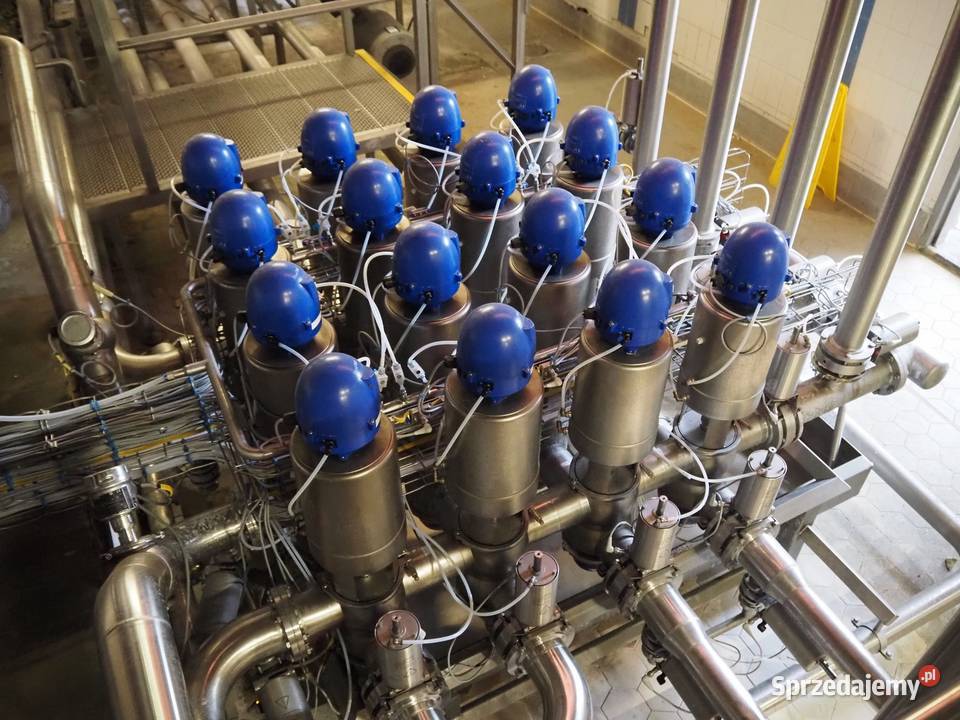 Manifold z zaworami i regulatorami Alfa Laval Produkcja Krotoszyn