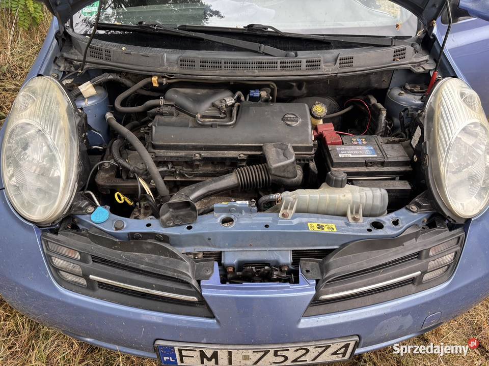 Nissan Micra K12 2005 12 benzyna 75 Pszczew sprzedam