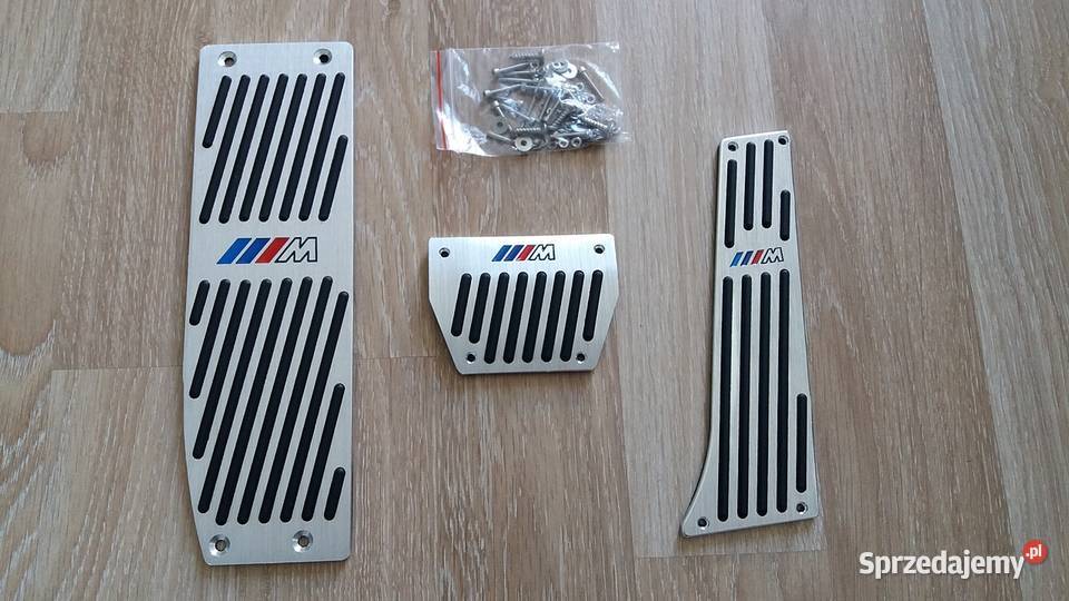 Nakładki na pedały aluminiowe logo M BMW E46 E90 Kobyłka