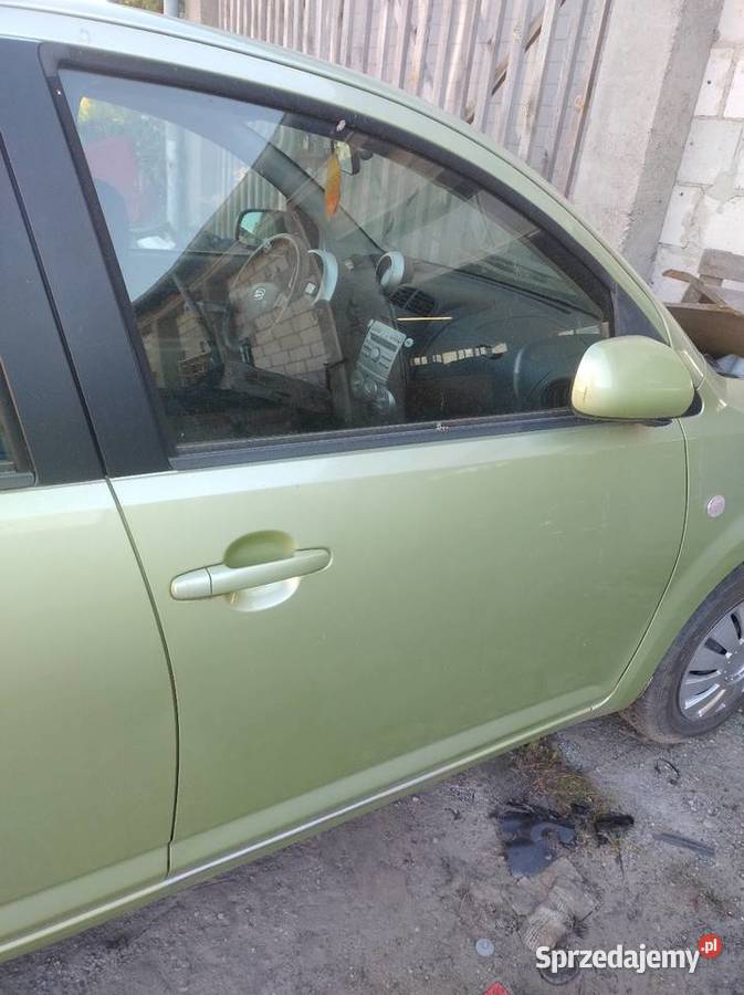 Drzwi Przednie Tylne Lak X07Zielone Daihatsu Elbląg sprzedam