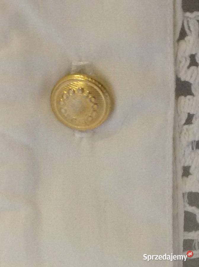 Koszula Biała z Koronką Damska Roccobarocco S Nowa Sól