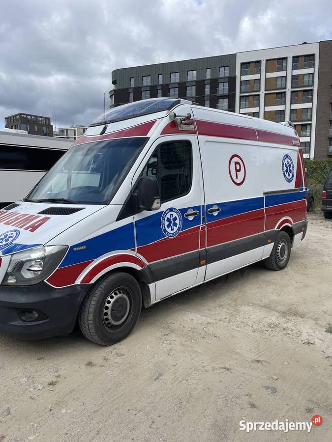 Mercedes Sprinter Karetka Ambulans 35 Automat automatyczna Warszawa