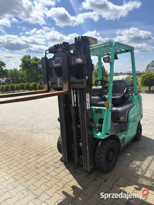 wózek widłowy MITSUBISHI FG18NT 470m Triplex Działoszyn