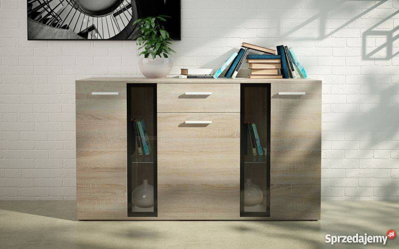 ZESTAW mebli SARA nowoczesna meblościanka komoda Piła