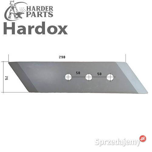 Dłuto 100hektarów HARDOX 13200075L części do Suwałki sprzedam