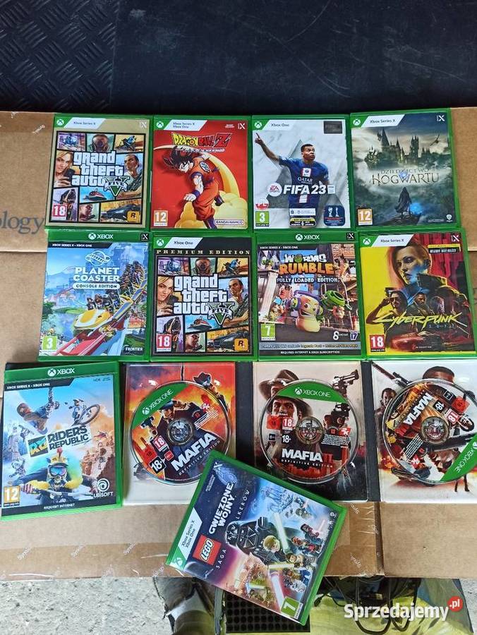 Xbox Series x dysk 1 t dwa pady