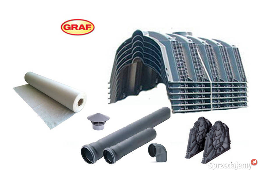 TUNELE GRAF 300L Drenaż rozsączający Drenaż Wrocław
