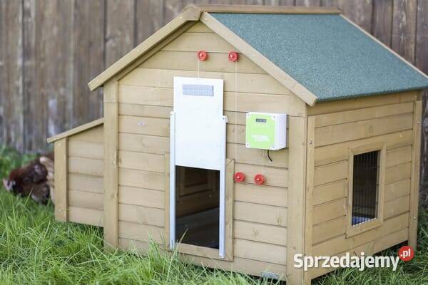 Automatyczne drzwi do kurnika 300x400 mm 70546 Pozostałe Kamionna