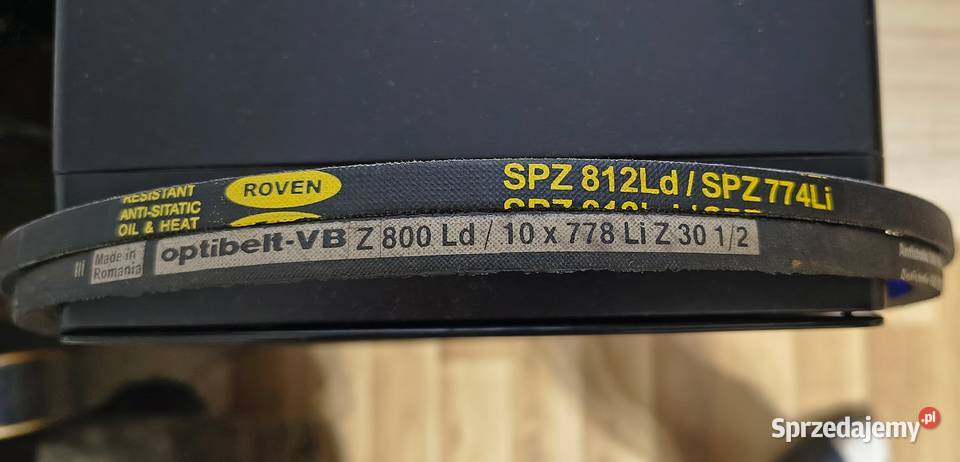 Paski klinowe Z800 Ld10x778 LiSPZ 812 Ld 774Li Części i akcesoria