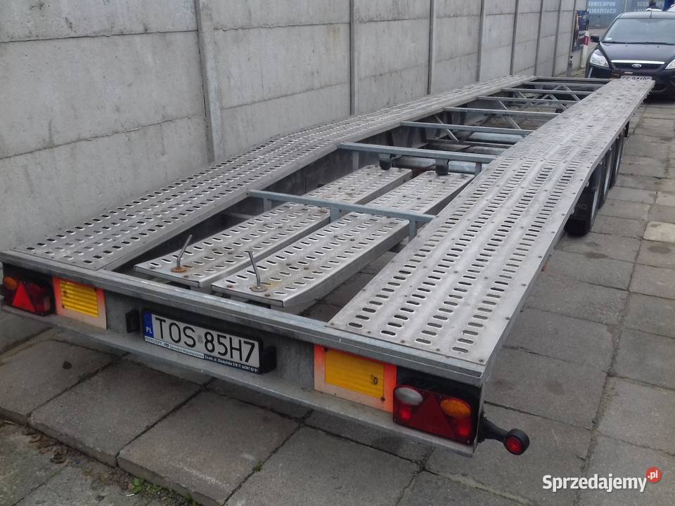 LAWETA PODWÓJNA 8M SPROWADZONA Z NIEMIEC