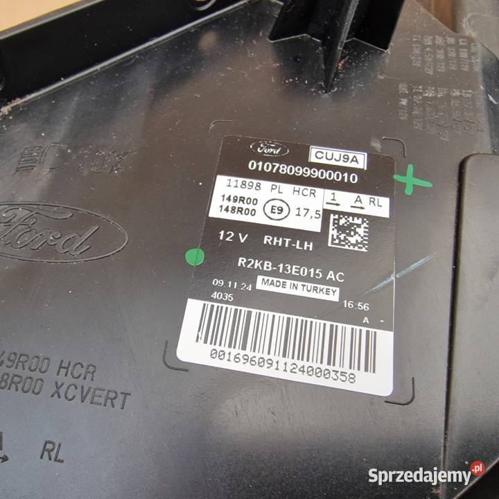 FORD CAPRI LAMPA REFLEKTOR FULL LED LEWA Bieleń