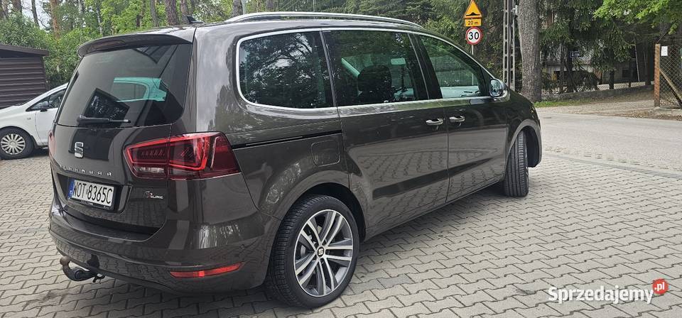 Seat alhambra fr 20l Tdi 184 2018r brązowy