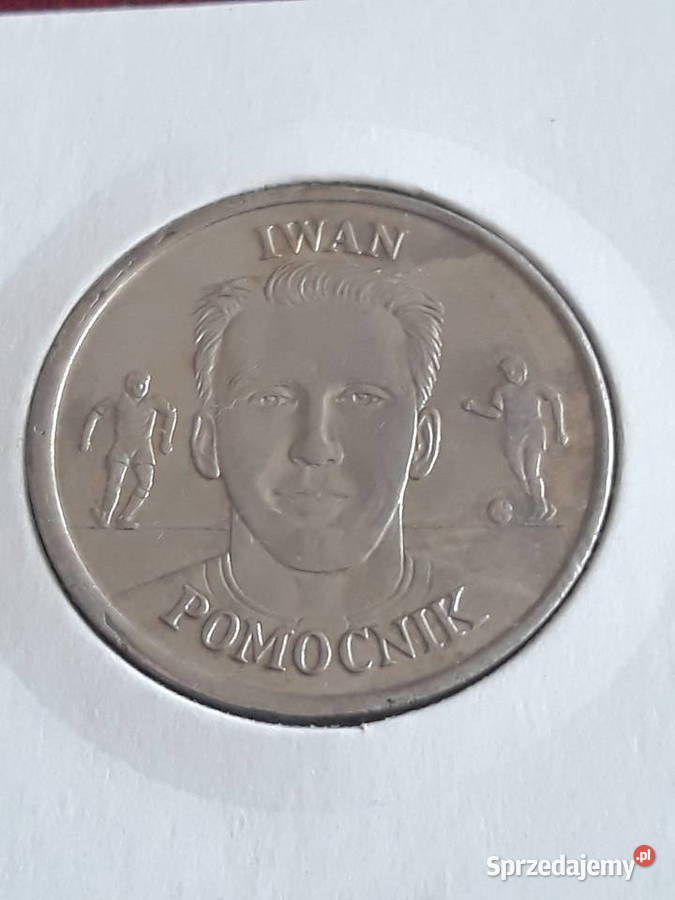 Żeton PZPN Iwan pomocnik wielkopolskie Konin